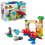⁦לגו DUPLO® - דינוזאור ספיידי-רקס נגד הגובלין הירוק (10463)⁩ – תמונה ⁦2⁩