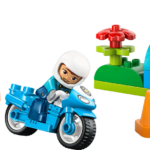לגו DUPLO® - אופנוע משטרתי כחול (10471)