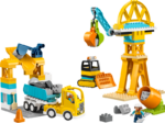 לגו DUPLO® - אתר בנייה וכלי רכב לעבודות בנייה 3 ב-1 (10476)