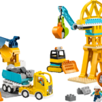 לגו DUPLO® - אתר בנייה וכלי רכב לעבודות בנייה 3 ב-1 (10476)