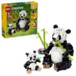 ⁦לגו Creator 3in1 - חיות בר: משפחת דובי פנדה (31165)⁩ – תמונה ⁦2⁩