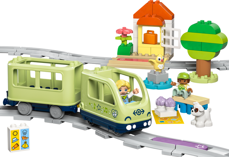 לגו - רכבת הרפתקאות אינטראקטיבית (10427) לגו - רכבת הרפתקאות אינטראקטיבית (10427) – תמונה 1